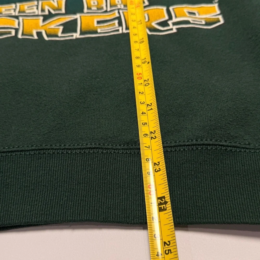 Vintage 1997 Green Bay Packers Super Bowl XXXI Champs Sweatshirt Woman M-NFL 90s - Picture 7 of 9